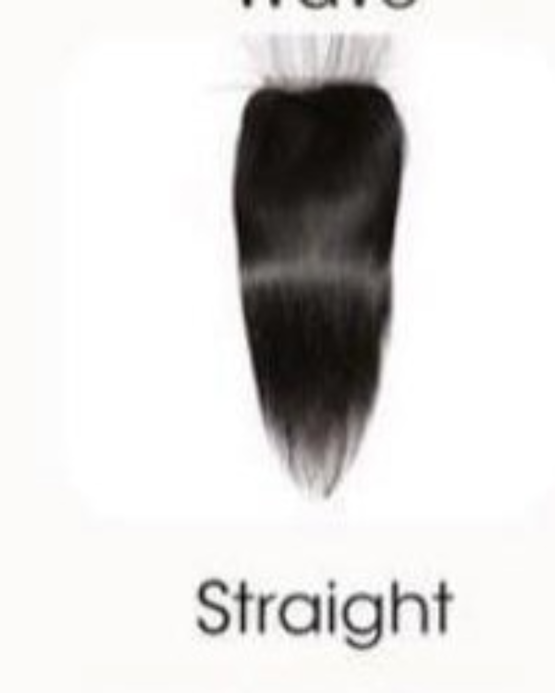 Seamless Natural Look Closure- Straight