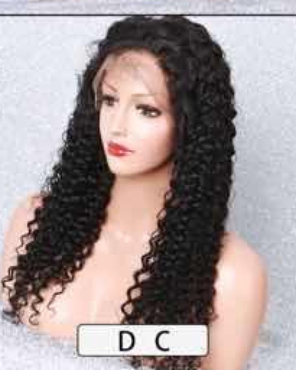 DC Deep Curl Lace Front Wig | Premium Human Hair Wigs for Women