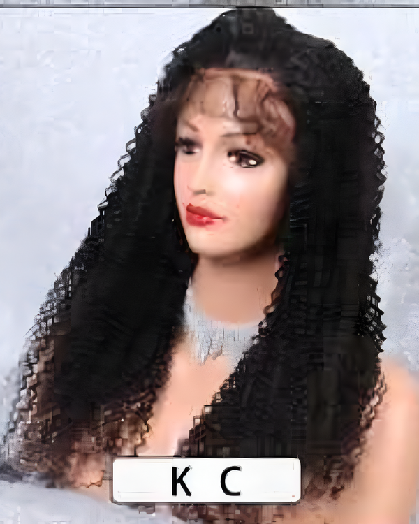 KC Kinky Curly Lace Front Wig | Premium Human Hair Wigs for Women