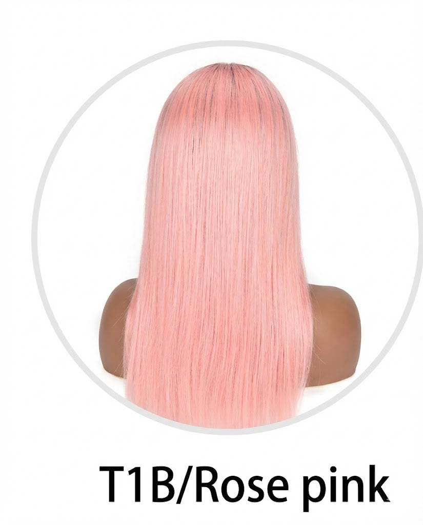 ST Silky Straight Lace Front Wig | Premium Human Hair Wigs for Women